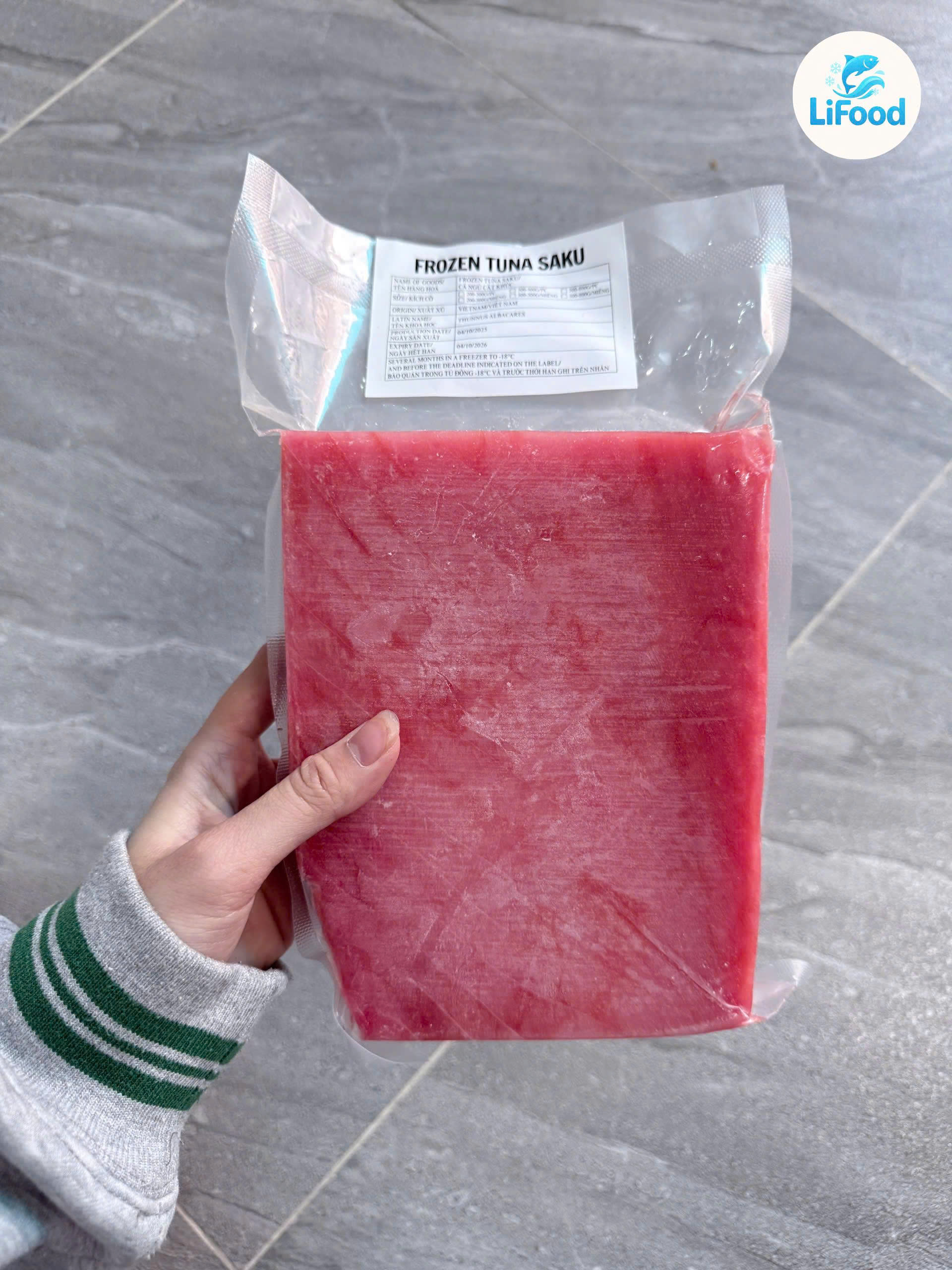 Cá Ngừ Saku LiFood