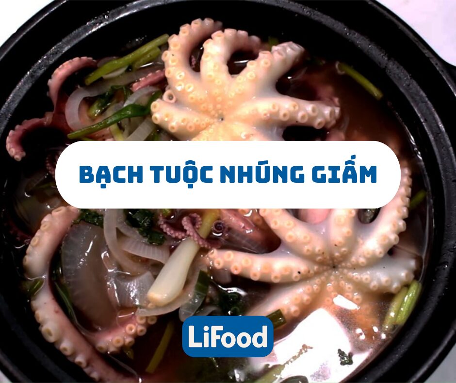 Bạch tuộc nhúng giấm