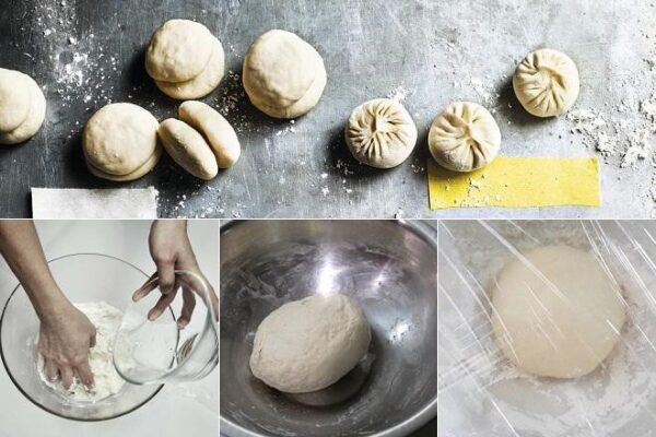Trộn và ủ bột