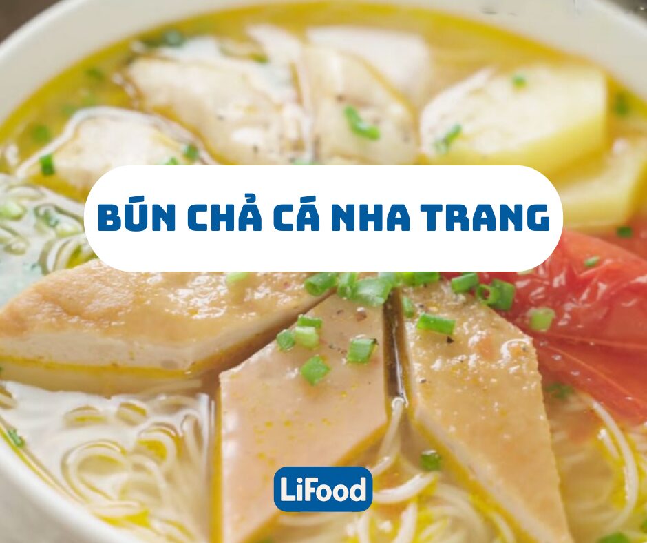 Bún chả cá Nha Trang