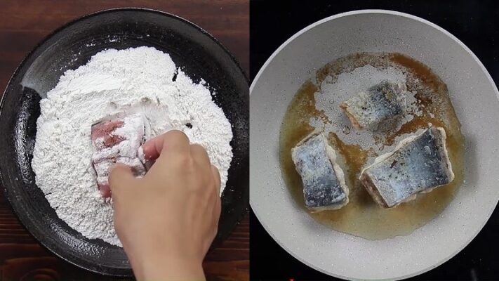 Áp chảo cá