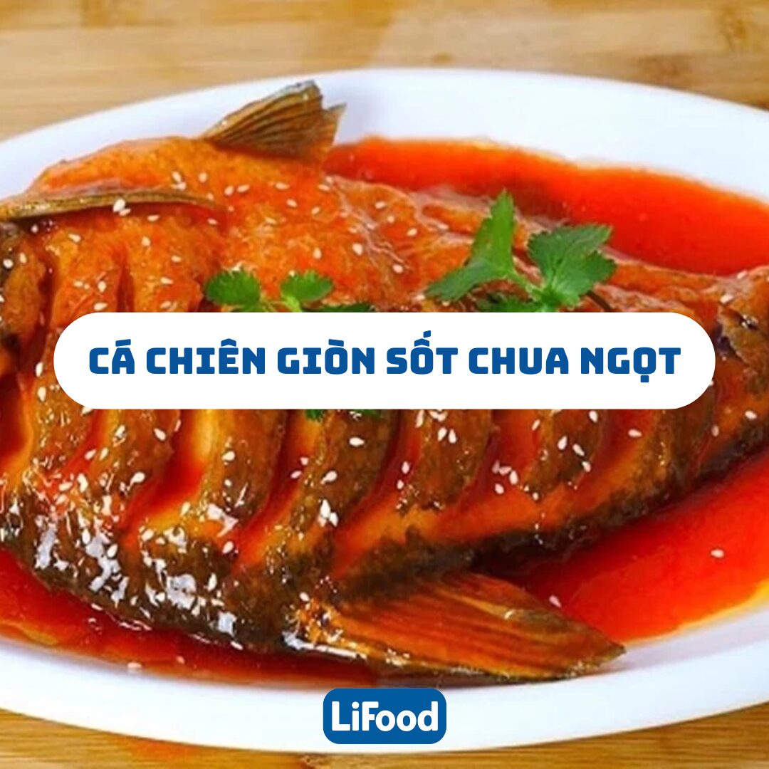 Cá Chiên Giòn Sốt Chua Ngọt