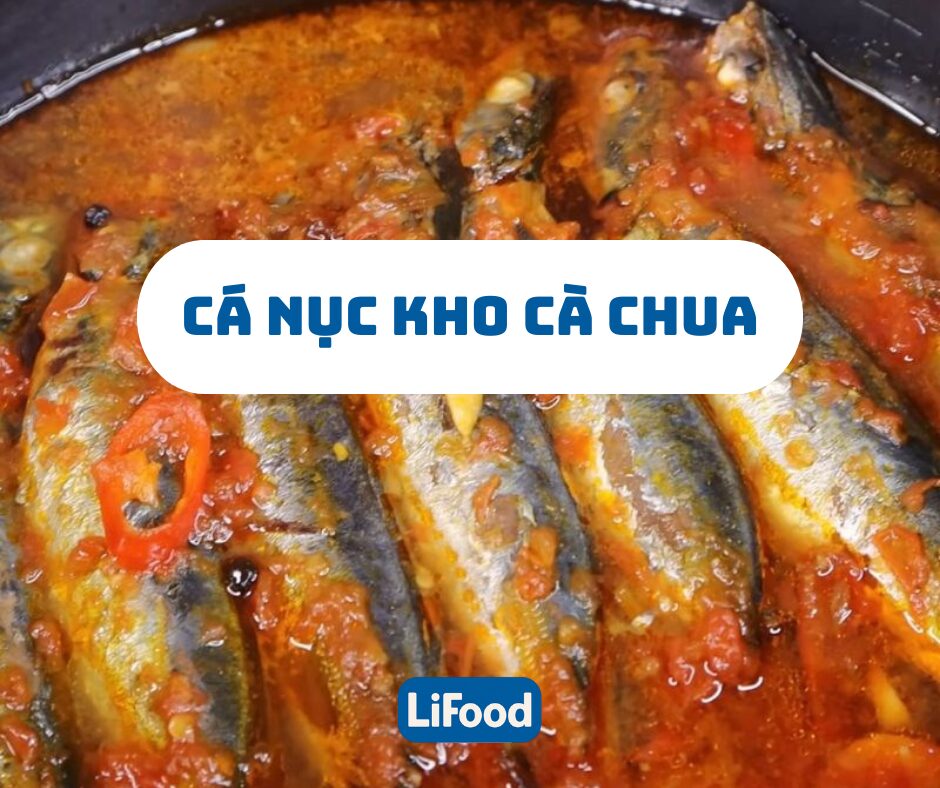 Cá nục sốt cà chua – đậm đà, béo chắc