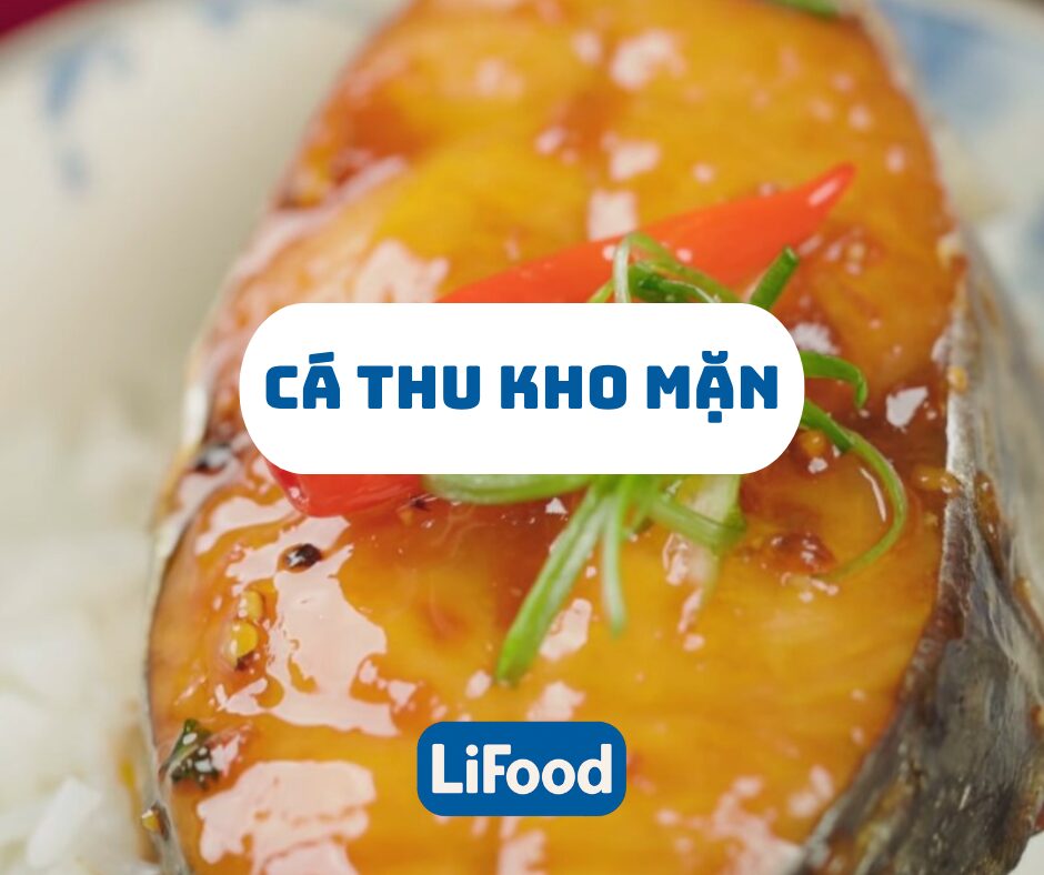 Cá thu kho mặn