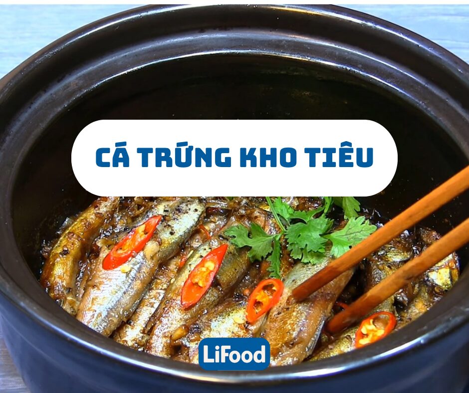 Cá Trứng Kho Tiêu