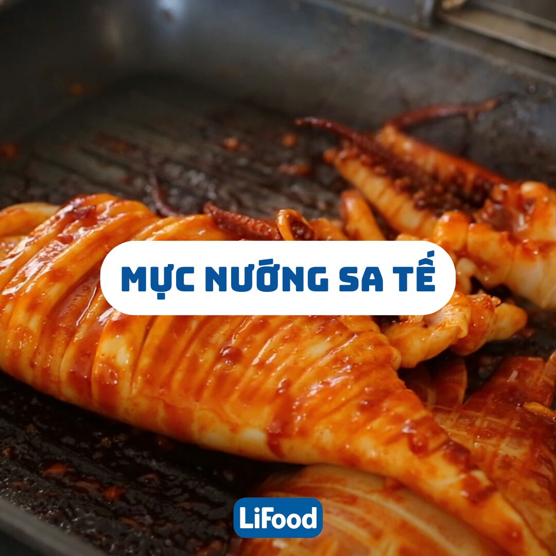 Cách Làm Mực Nướng Sa Tế Thơm Cay Đậm Đà, Ăn Là Mê