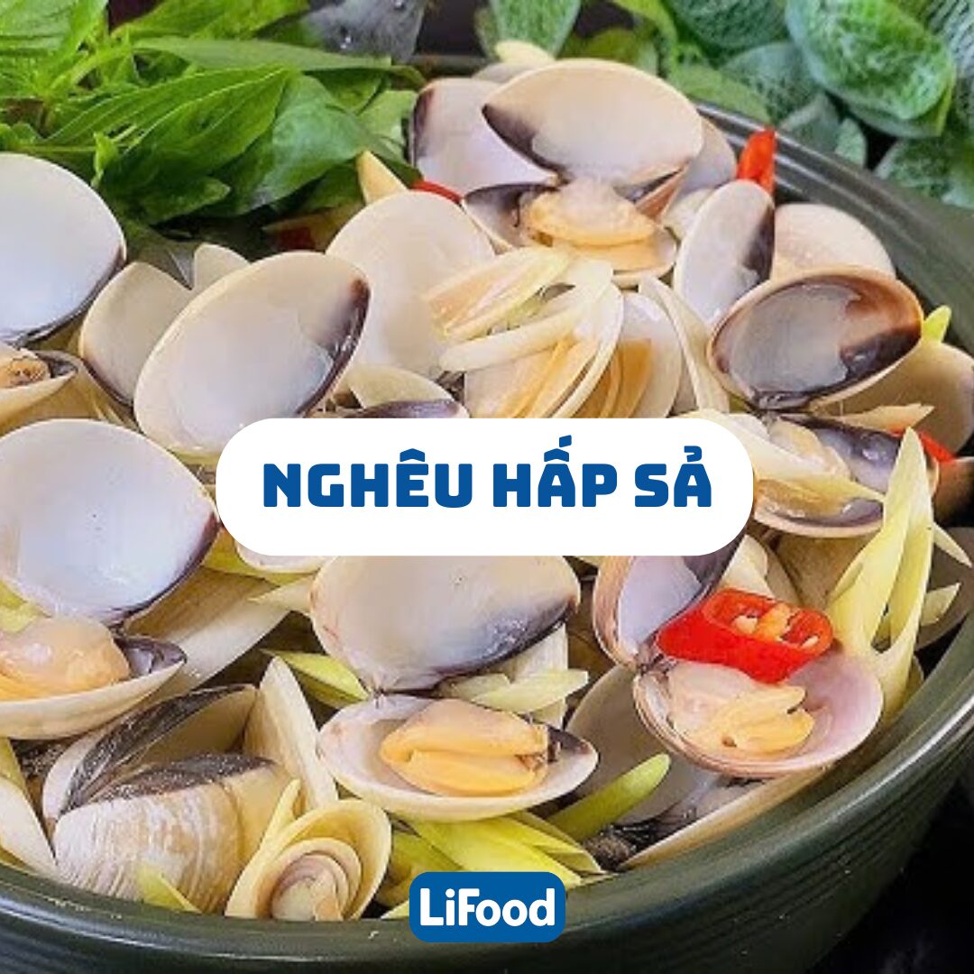 Cách Làm Nghêu Hấp Sả Thơm Ngon, Thanh Mát