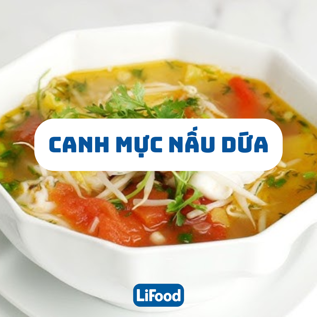 Canh Mực Nấu Dứa