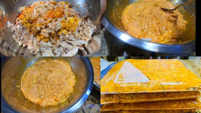 Xay và trộn nguyên liệu