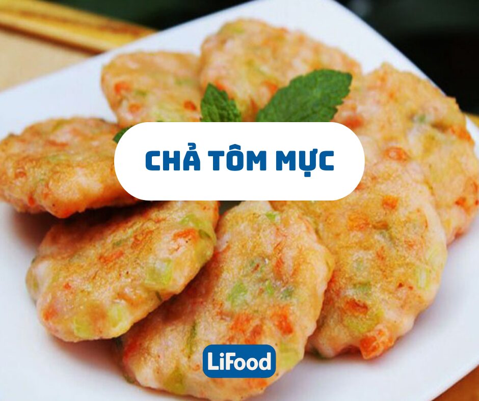 Chả Tôm Mực Chiên Giòn