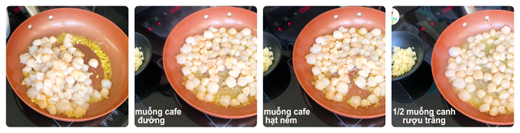 Áp chảo sò điệp