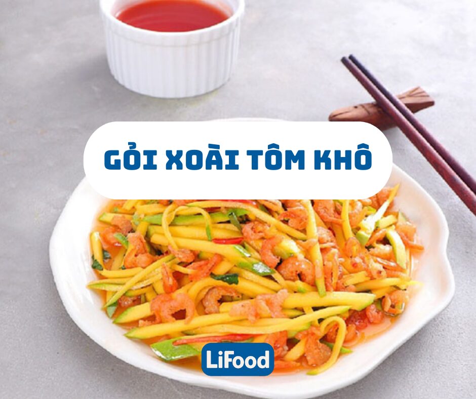 Gỏi xoài tôm khô