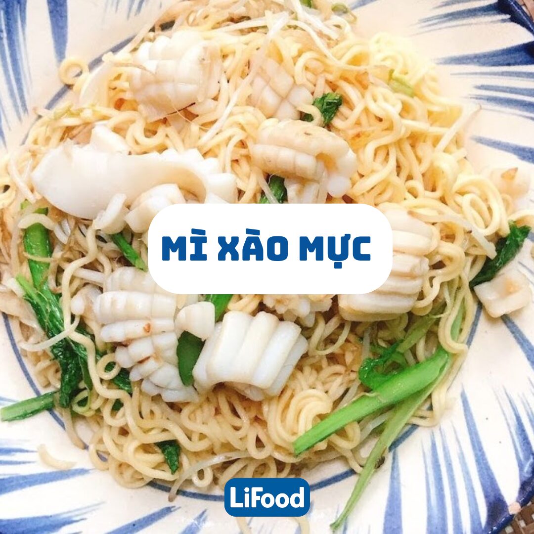 Mì Xào Mực