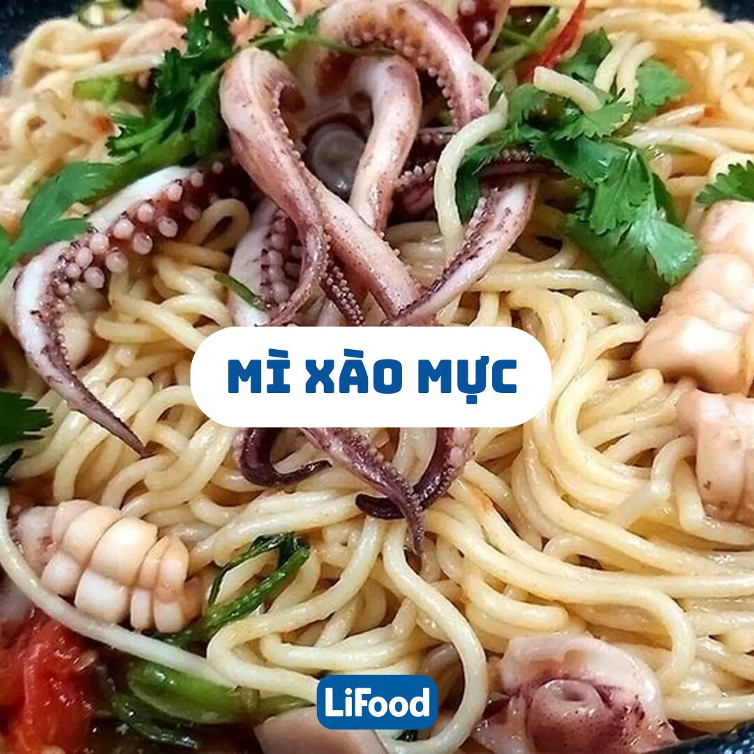 Mì Xào Mực
