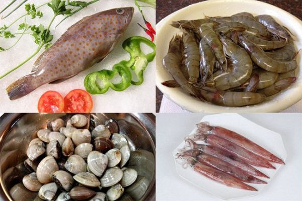 2. Sơ chế hải sản