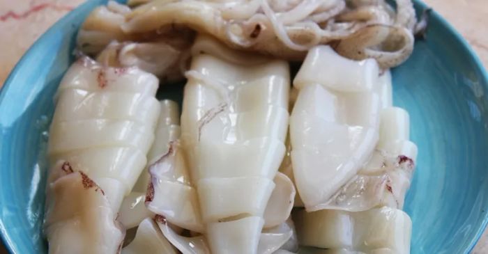 Sơ chế mực