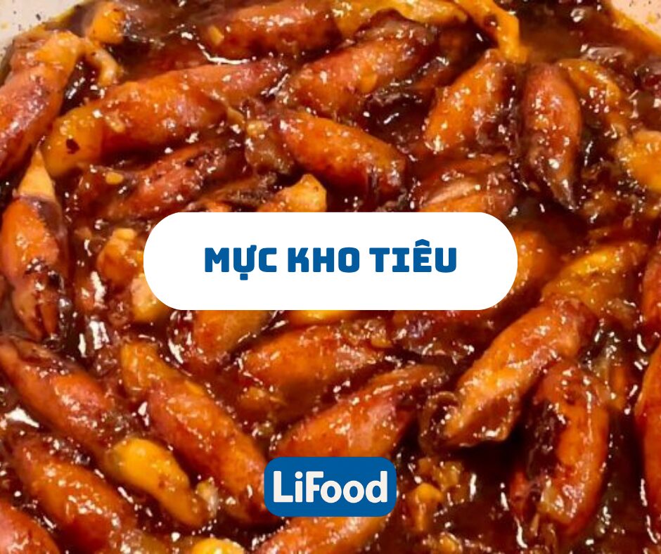 Mực kho tiêu