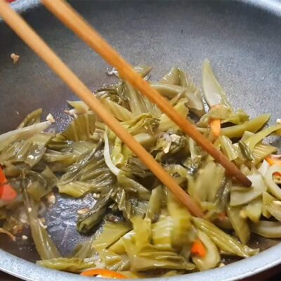 Xào dưa cải
