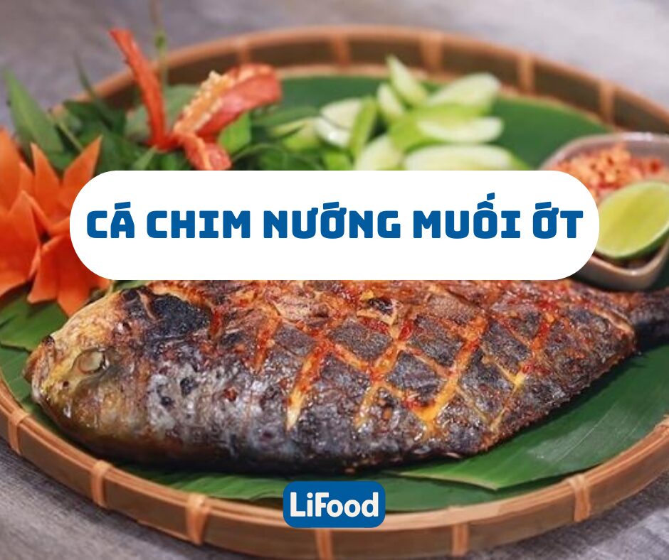 Cá Chim Nướng Muối Ớt