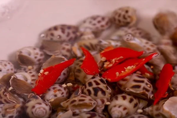 Sơ chế ốc