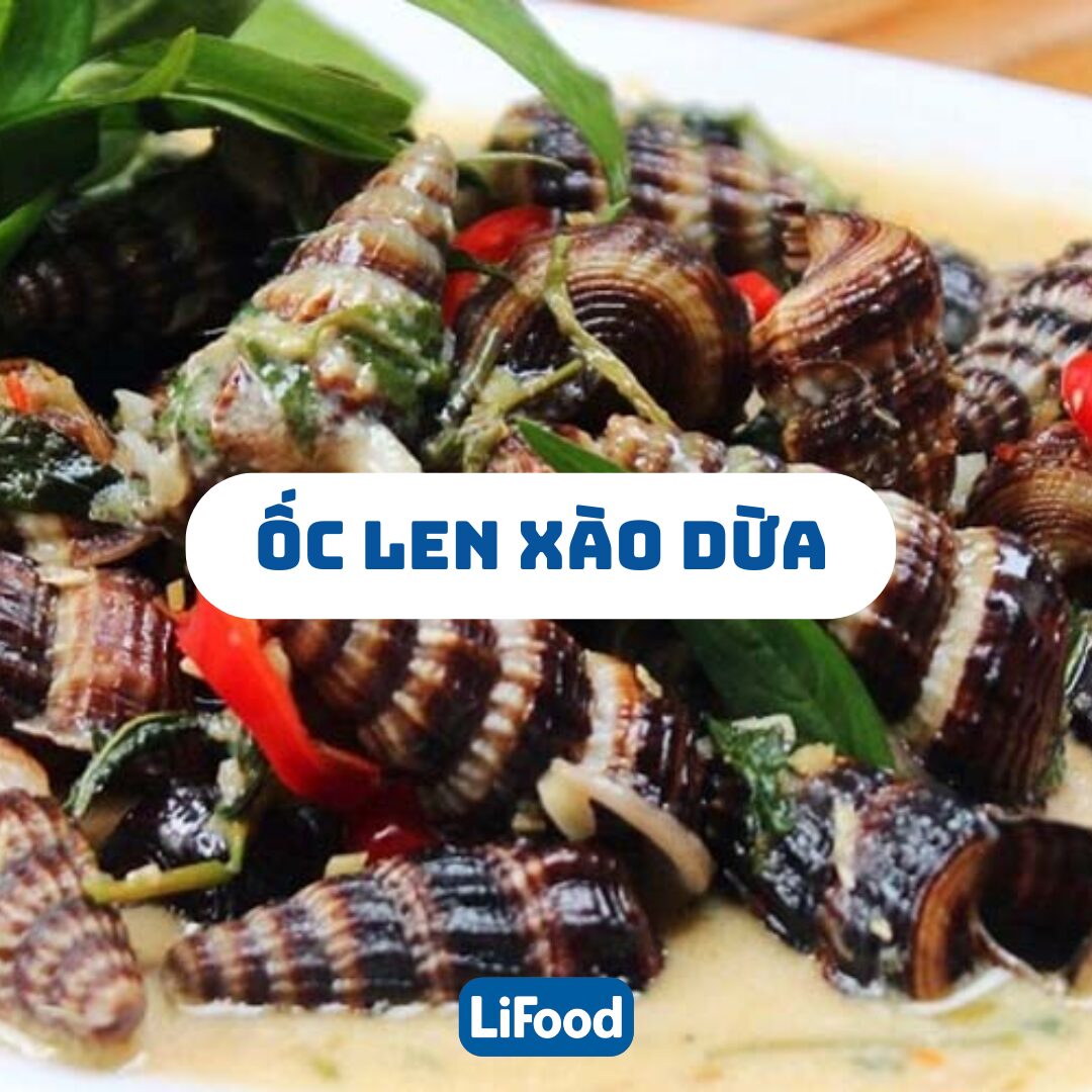 Ốc Len Xào Dừa