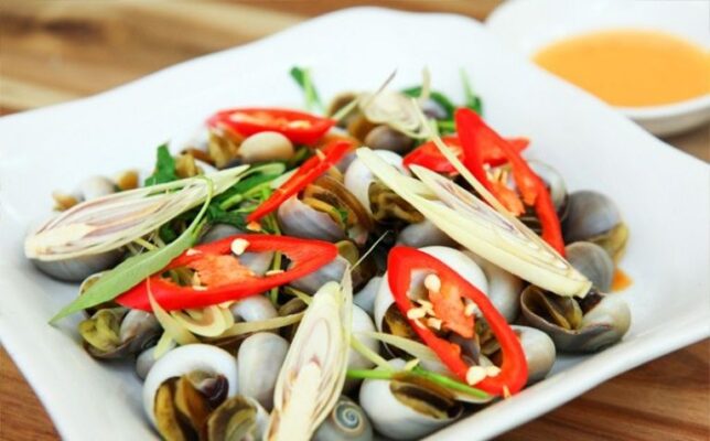 Hấp ốc