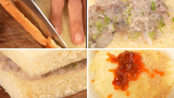 Chuẩn bị sandwich