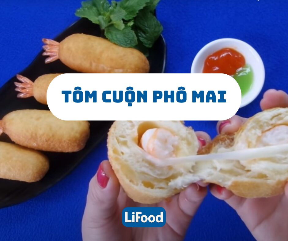 Tôm Bọc Phô Mai Chiên Giòn