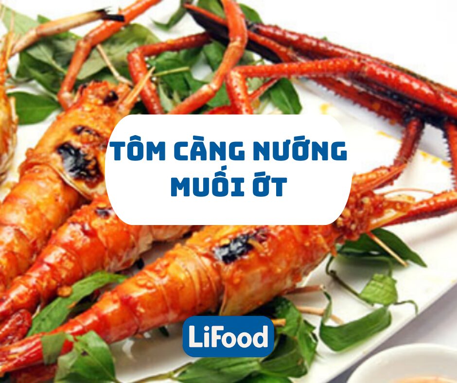 Tôm càng nướng muối ớt