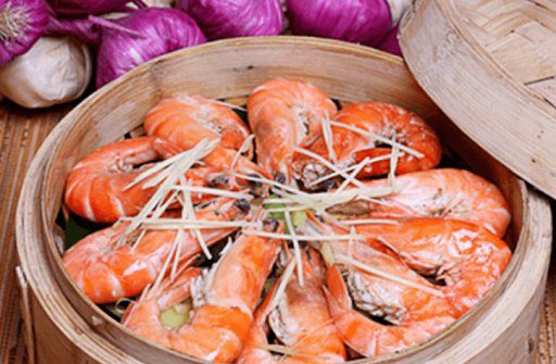 Hấp tôm