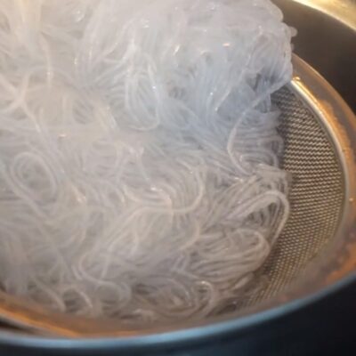Chuẩn bị miến: