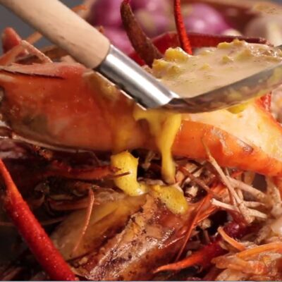 Áo sốt lên tôm